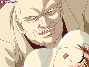 Anime teacher rubbing a dick