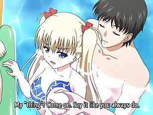 Skinny Anime Blonde Fucks On The Beach (Hentai Uncensored)