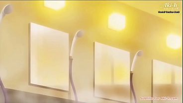 Big boobs cheerleader titfucks in public shower room demosaic hentai