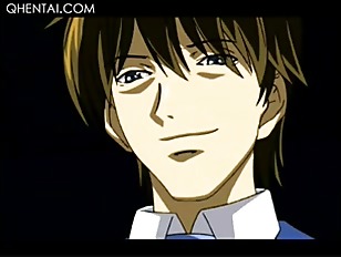 Hentai sexy  teacher taking big cock deep in her butt hole