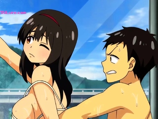 Hot Day Leads to Passionate Virgin Sex at the Phone Booth