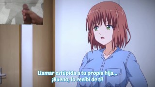 Masturbándome mientras veo hentai sub español