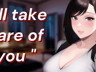 Soft Dom Girlfriend Welcomes You Home with Cuddles and