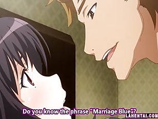 Big titted hentai brunette gets pumped