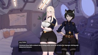 Cum Loving Blond Gets Facial – Sexy Iron Maidens Part 2