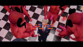 Demonic old guys Hentai XXX