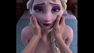 Elsa from Frozen Gets Fucked Hard – Animated 3D Hentai