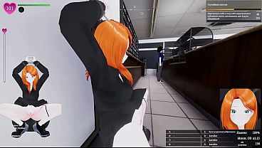 exhibitionism generates her pleasure in public places. 3D Hentai Game