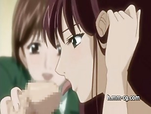 Hentai cock sucking is hot