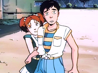 Outdoor pleasure with sex toys in hentai video