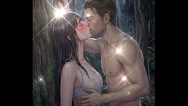 sofia y matias teniendo sexo en el bosque en una moto reeditado (Hentai)