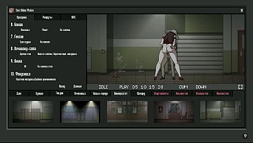 The girl mistress ghost loves it when I rub my dick on her wet pussy. Hentai Game