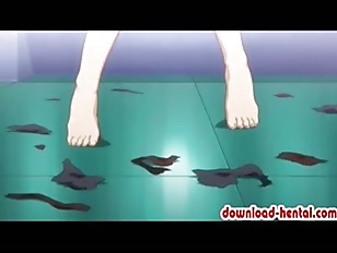 up hentai chick gets whipped and tortured