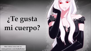 JOI hentai ¿Puedes seguir el ritmo de la vampira?