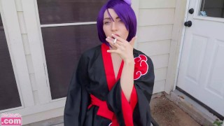 Konan’s Smoking Masturbation (NARUTO)