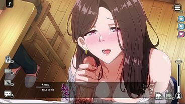 Mami tiene muchas ganas de follarse al hijastro – hentai