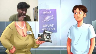 Summertime Saga – Old Lady Fucks College Student at Hospital _