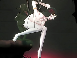 Thorn Sin Hentai Beautiful Girl Becomes a Slut for Monsters