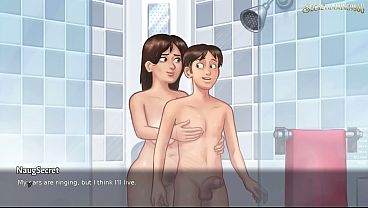 Summertime Saga 37 By DarkCookie – Hot stepmom prefers big cocks – 3D Hentai Porn Game