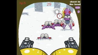 Super Zombie Hentai Shooter – post apocalipse girl stuck on the wall