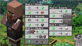 TODOS los TRADEOS del ALDEANO ALBAÑIL | Minecraft Tutorial | Alex_mg_