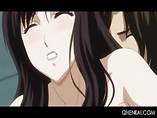 Brunette wet hentai beauty pussy smashed hard underwater