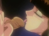 Captured anime chicks have to suck cocks in the basement