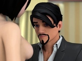 Dad Fucks Sexy Stepdaughter – 3D Hentai Animation