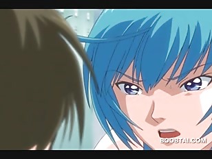 Hentai girl in swim suit teasing dick in locker room