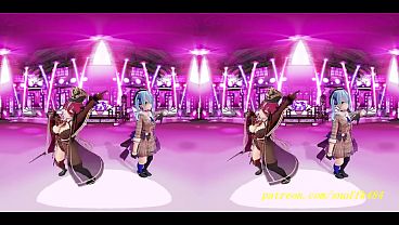 VR180 mmd SuiseiMarine Dance 3d hololive Hentai